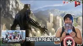 Marvel's Avengers Official Black Panther Reveal Trailer Reaction - MiX Reacts