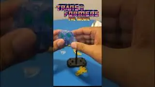 Blokees Transformers Galaxy Version 08 One Shall Fall Unicron Head Transparent