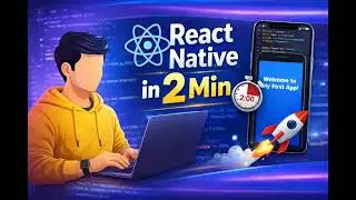 My First React Native App 💻 | Complete Project Demo | AppTechRahul
