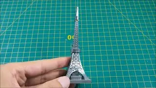 3D Metal Model TOKYO TOWER - Nano Puzzle