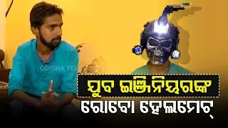 Jeypore Youth Develops Robo Helmet For Jawans