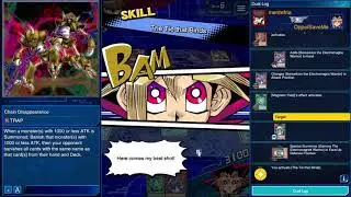 BUSTER BLADER with BLUE EYES WHITE DRAGON vs MAGNET WARRIOR