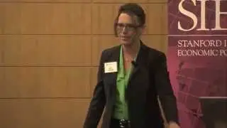 Lynn Vavreck speaks at SIEPR Policy Forum