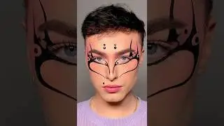 EDITORIAL EDGY MAKEUP 💄 #editorialmakeup #creativemakeup #makeuptutorial