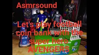 Satisfying football coin bank 🏧⚽ ASMRSOUND / Trending / Avengers