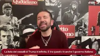 La lista dei vassalli di Trump è infinita. E tra questi c'è anche il governo italiano