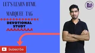 How to use Marquee Tag in HTML? Complete Explanation