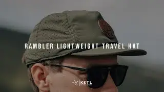 KETL Rambler Lightweight Travel Hat - Ultra Packable & Breathable | Hike | Run