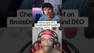 Cheesur Goes OFF On BruceDropEmOff 👀 #shorts #adinross #cheesur
