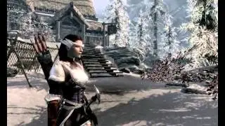 Skyrim Weather mod Winter Landscape & Ritter Armor