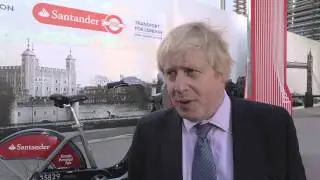 Santander Cycles - Launch Q&A with Boris Johnson