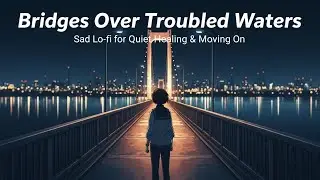 Bridges Over Troubled Waters 🌉 | Sad Lo-fi for Quiet Healing & Moving On | LOFI MUSIC NO COPYRIGHT