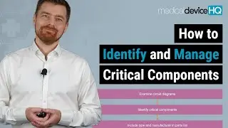 How to identify and manage critical components