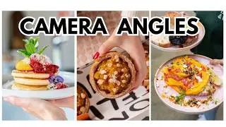 3 Best Camera Angles For Shooting Food Photography