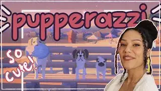 Trying Pupperazzi - cute puppy photography!