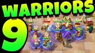 9 WARRIOR BUILD in AUTO CHESS MOBILE