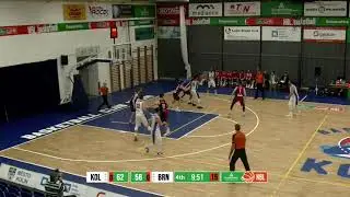 Highlight z utk&aacute;n&iacute; BC GEOSAN Kol&iacute;n - Basket Brno