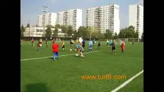 Cheap Durable Mini Football Field Artificial Turf, Soccer Synthetic Grass in Canada