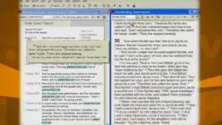 Morris Proctor demonstrates eBible Searching