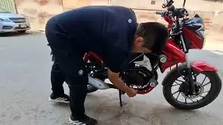 AJUSTANDO EL FRENO TAMBOR - HONDA CB125F TWISTER