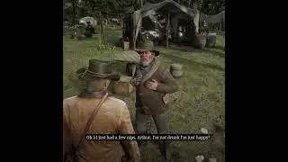 I Am Not Drunk, Just Happy - Red Dead Redemption 2 #shorts