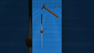 Easy Trick Apple🍎 & Hammer🤫 (3D Animation Video) #shorts #facts