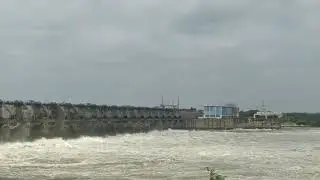 6.37.000 lakh's cusecs water in pulichinthala project 