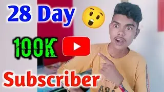 only 28 Day 100k Subscriber | Ak Aakash 😍🥰