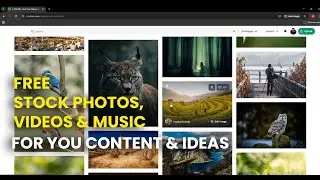 Site that are Free Stock Photos, Videos & Music