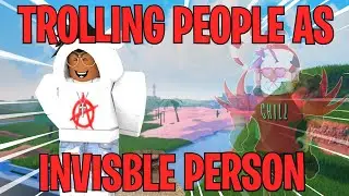 JAILBREAK INVISIBLE GLITCH TROLLING WITH DREWBIE (Roblox Jailbreak)