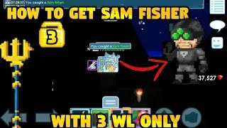 Getting Sam Fisher With Only 3 WL(Secret Trick🤑)|Growtopia