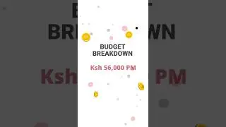 Real Budget Breakdown of Net Income Kes 56,000