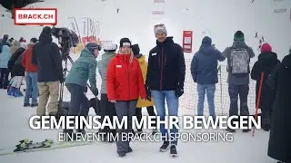 Gemeinsam mehr bewegen -  ein Event im BRACK.CH Sponsoring