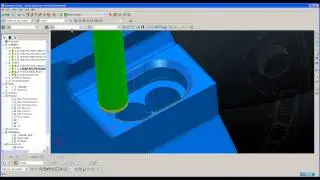 PowerMILL9 Chamfer Milling