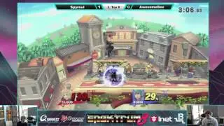 SPEKTRUM 8 Wii U 1v1 top 8 Loser's Spyroul vs. AwesomeBee