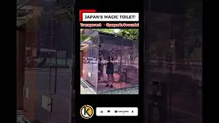 This Washroom Turns Transparent 😲.