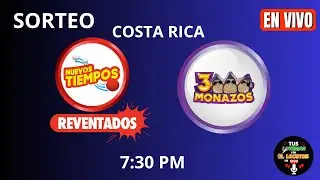 🎯 Sorteo JPS TICA EN VIVO 7:30 PM Nuevos Tiempos 3 Monazos Reventados Hoy Martes 6 de Enero de 2026