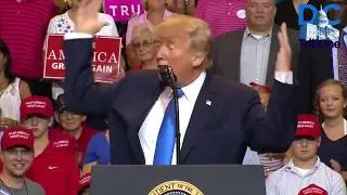 Trump Awkwardly Mimics A Brutal Knife Attack During Pennsylvania Rally