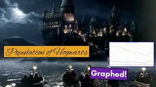 The Population of Hogwarts Graphed (Harry Potter Analysis)