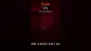 Playing Solo VS Multiplayer