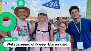 Phileine loopt met haar moeder én opa de Vierdaagse