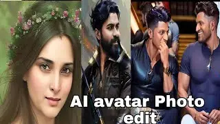HOW TO AI avatar Photo editing free #animation #aiavatar #edit #appu #trending