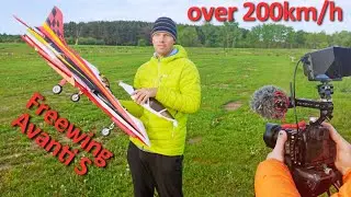 Freewing Avanti S, Wemotec midi Evo 80mm, 6S Lion 8000mAh, 120Amp, 200km/h