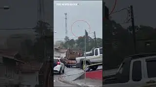 SHOCK moment Brazilian plane crash kills all on board