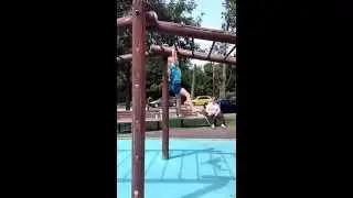 Girl Falls Off Monkey Bars