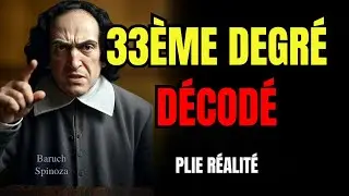 SPINOZA A D&Eacute;COD&Eacute; 33&Egrave;ME DEGR&Eacute; FRANC-MA&Ccedil;ONNERIE &mdash; Ma&icirc;trise &Ccedil;a et Plie R&eacute;alit&eacute;