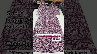 Officewear Cotton Mirrorwork Feeding & Normal #feeding #maternity #cotton #kurti #officewear #shorts