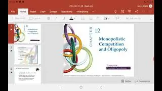 ECON 2111 Ch 12 Pt. 1 Oligopoly - Nash equilibrium, Cournot model