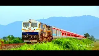 12525 Kolkata - Dibrugarh Superfast INDRANI / DIHING EXPRESS with BRAND NEW LHB RAKE | TKD WDP4D EMD