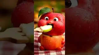 ASMR 🍏 Baby Apple Crunch